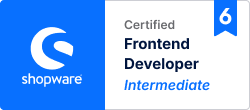 Shopware Certified Frontend Developer Intermediate